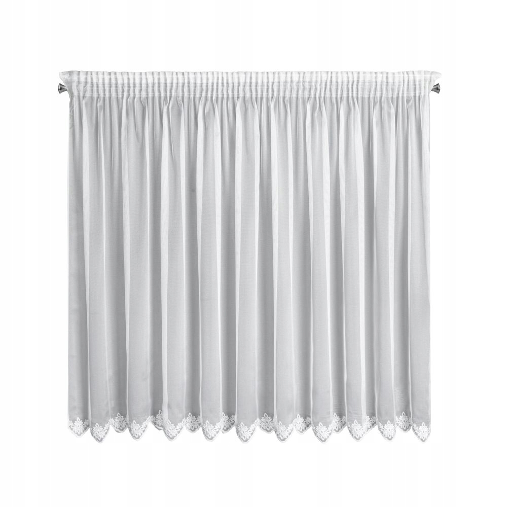 Hotová záclona na pásce Liz 300x145 Eurofirany, bílá