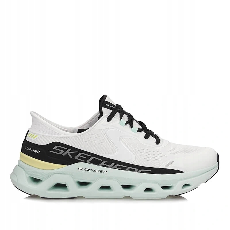 Dámské tenisky Skechers 150510 Wmlt Glide-step Atlus Slip-ins bílé