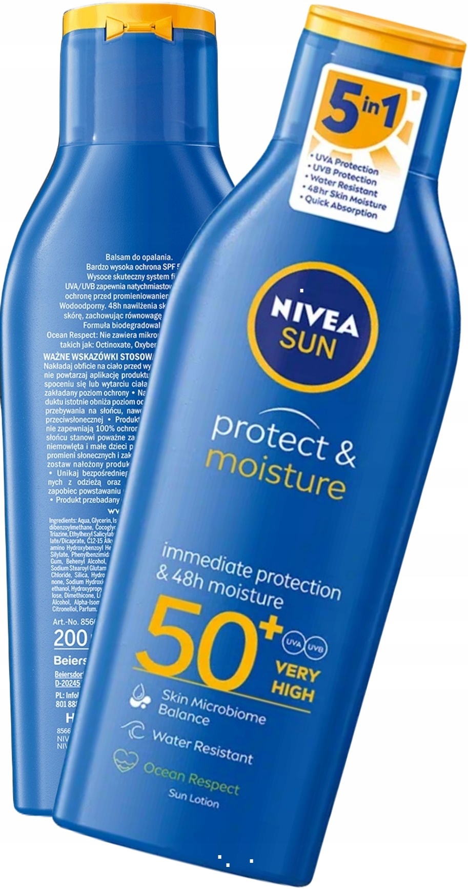 

Nivea Sun Balsam Ochronny SPF50+ Nawilżający
