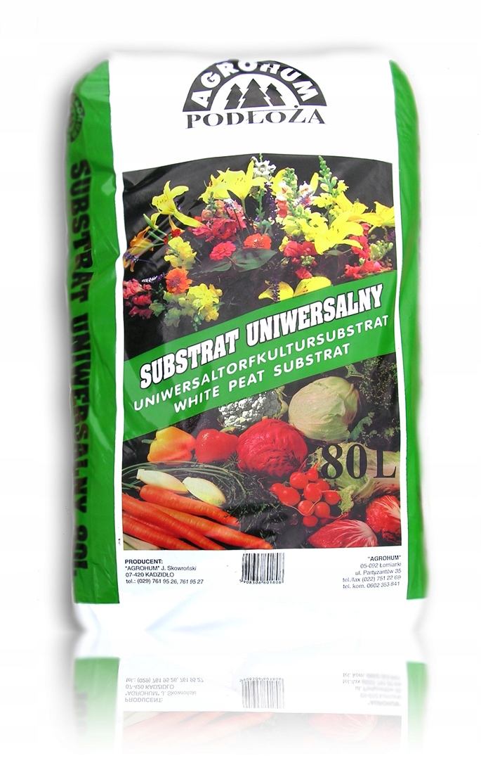 

Ziemia uniwersalna 5,5-6,5 pH 80 l