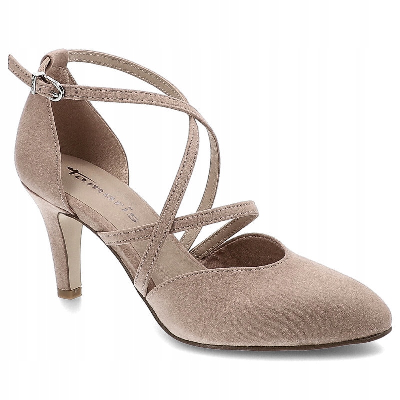 

Różowe Sandały Tamaris Eleganckie Buty Na Obcasie