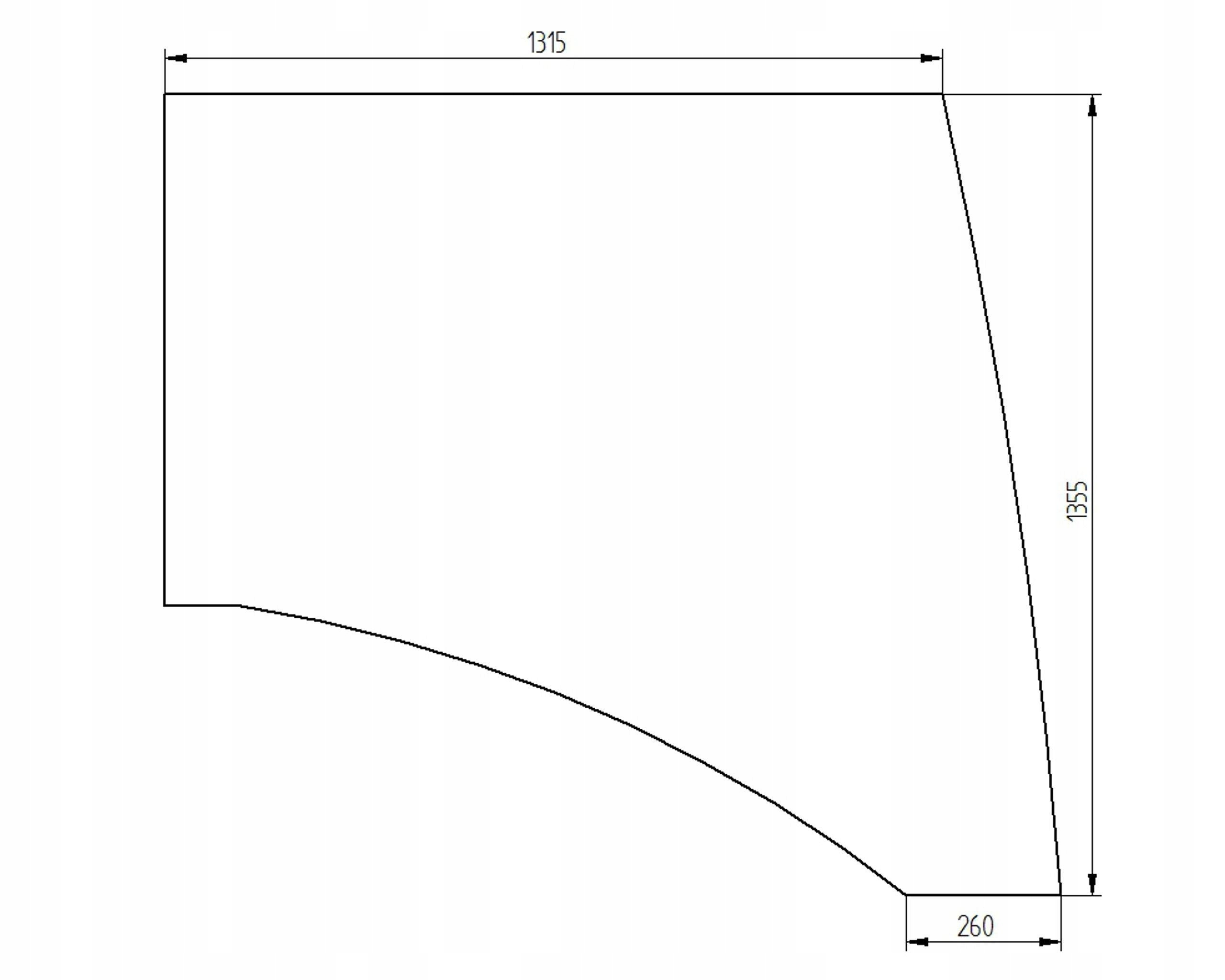 sklo bagr Cat boční pravý 340-6624