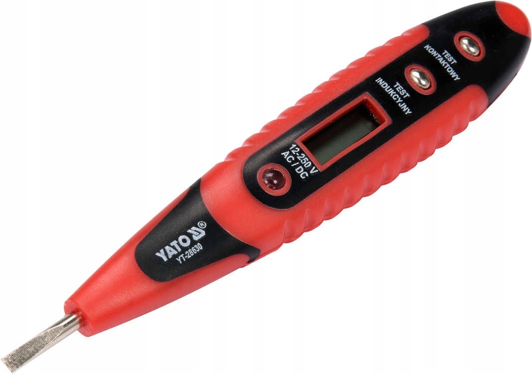 

Yato Próbnik Napięcia LCD 12-250V Probówka Fazer