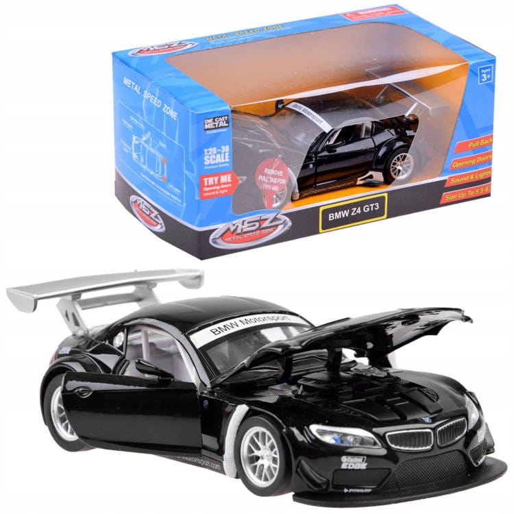 

metalowe Auto Bmw Z4 GT3 1:32 autko