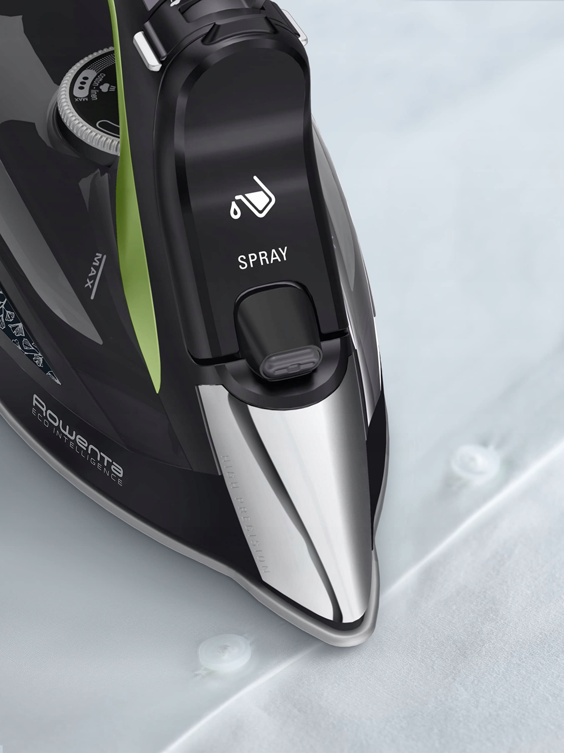 ROWENTA Żelazko Parowe Eco Intelligence 2500W Ciągły Wyrzut Pary 45g/min — miniatura 3