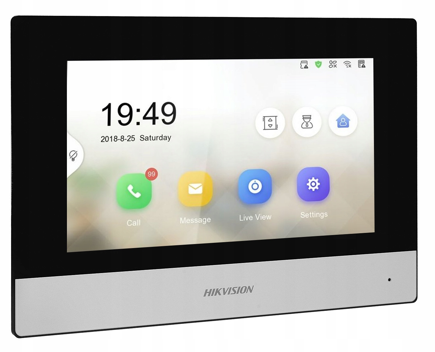 Monitor videovrátnika Hikvision DS-KH6320-WTE1/EU LCD Poe Wifi