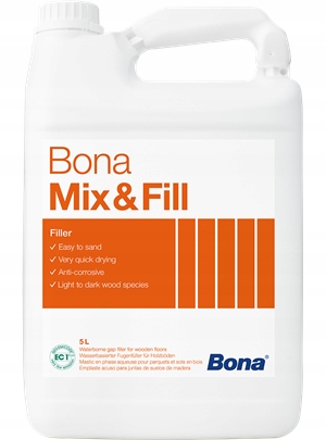 

Bona Mix&Fill 5L wypełniacz szczelin- szpachla
