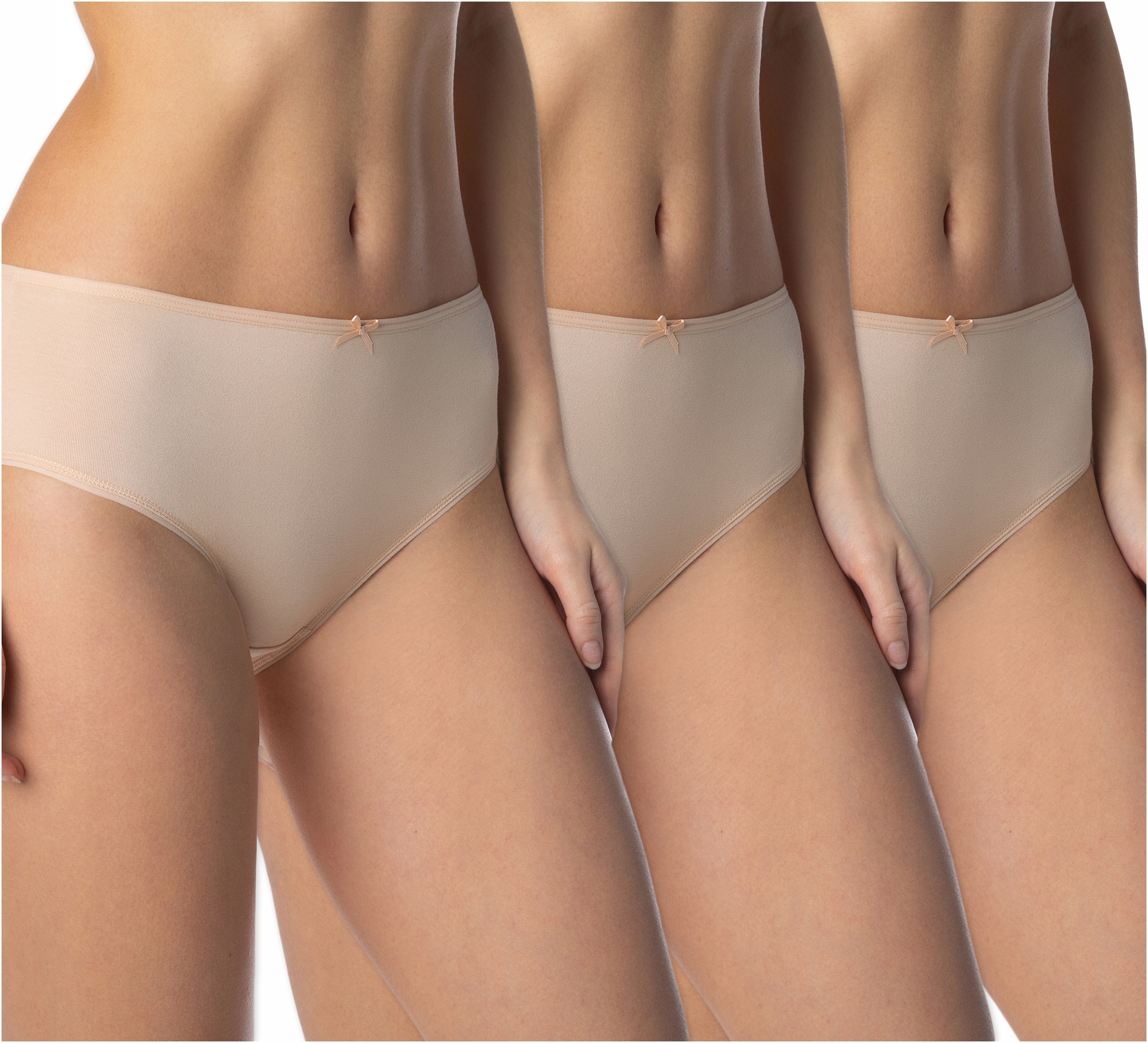 

Lama majtki damskie Bawełniane figi 3 Pary S