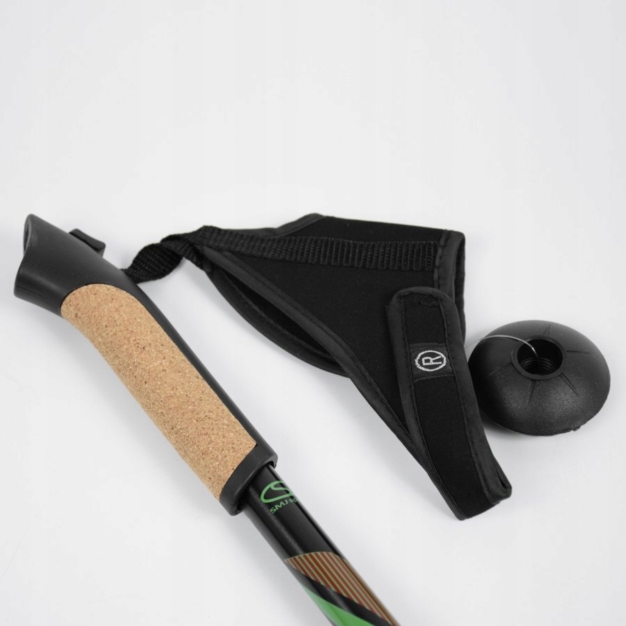 kijki nordic walking aluminiowe Regulowane 135 cm Kolor dominujący czarny