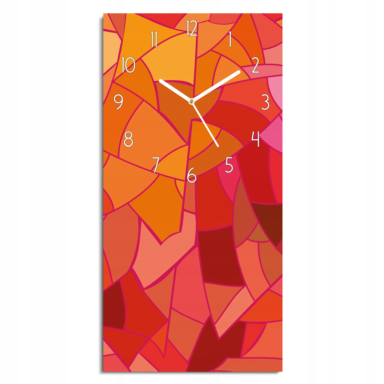 hodiny s obrazem Geometrie mozaika 30x60 do kuchyně