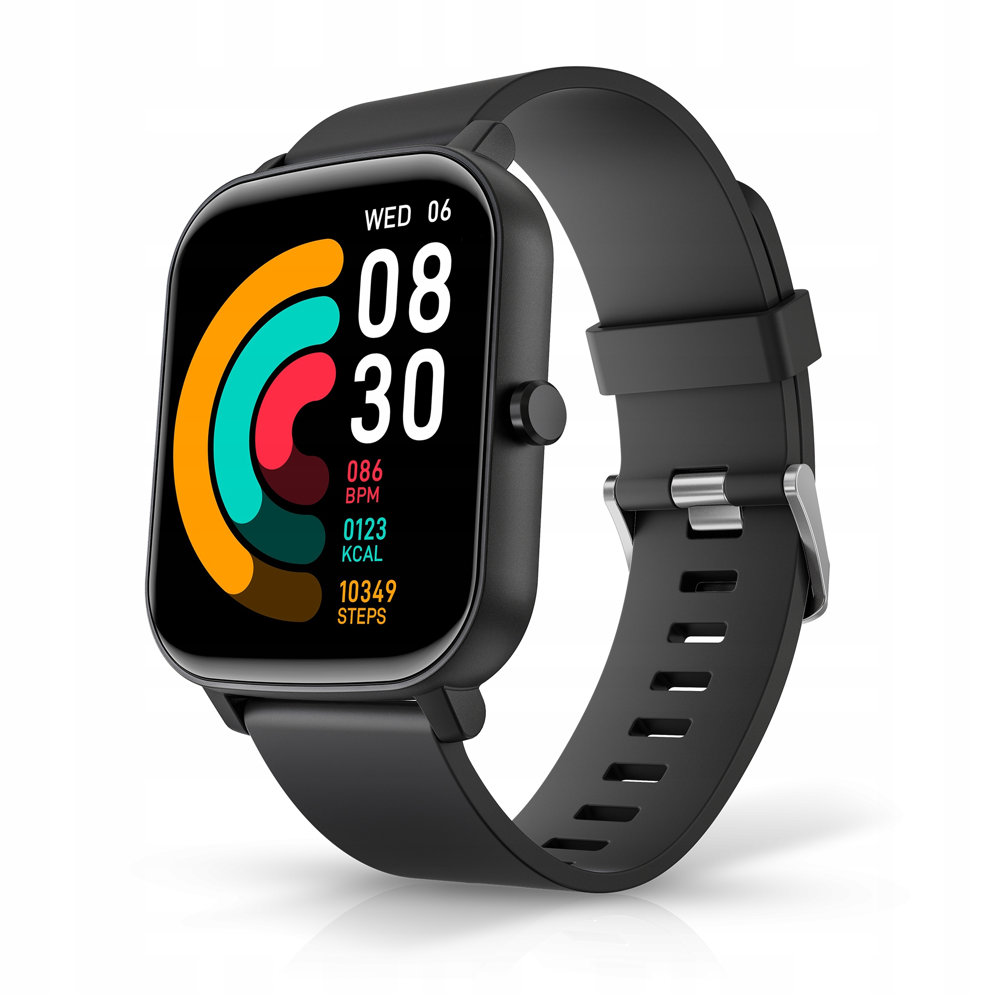 Smartwatch Niceboy Watch 5 Lite Black Ips 1,8" IP68 260 mAh Bt 5.4 Czarny