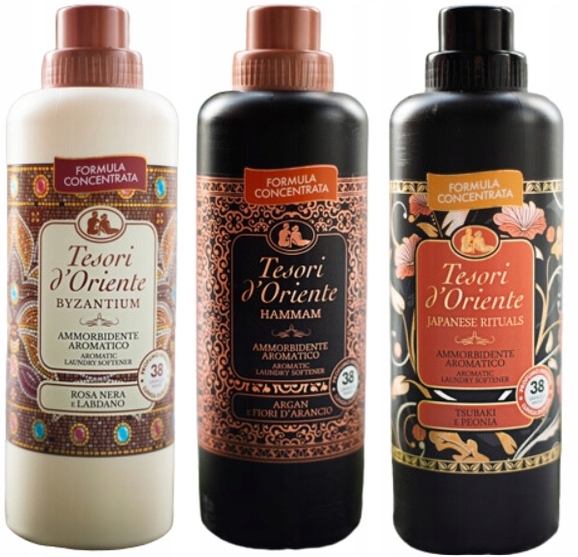 Levně Tesori d'Oriente Sada 3 italských avivážních přípravků 760 ml Bhj