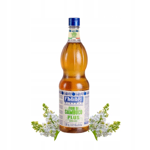 Fabbri Fiori di Sambuco Plus sirup s příchutí květu černého bezu 1300 ml