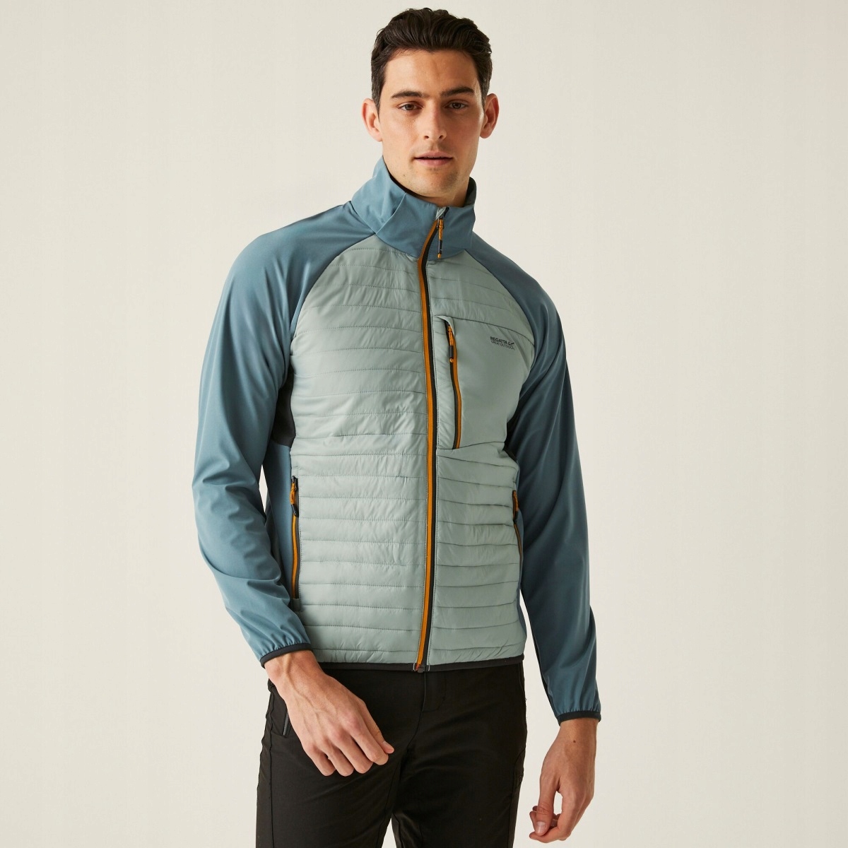 Pánská hybridní bunda Regatta Prohybrid II světle modrá XL