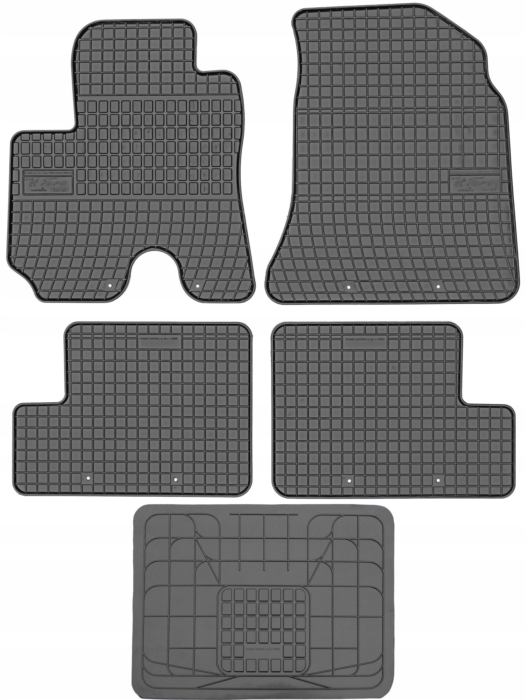 

Toyota Rav 4 II 2000-2005 Dywaniki z osłoną tunelu