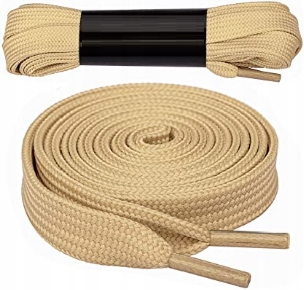 

Sznurówki Sznurowadła Płaskie 7 mm 140 cm Beżowe