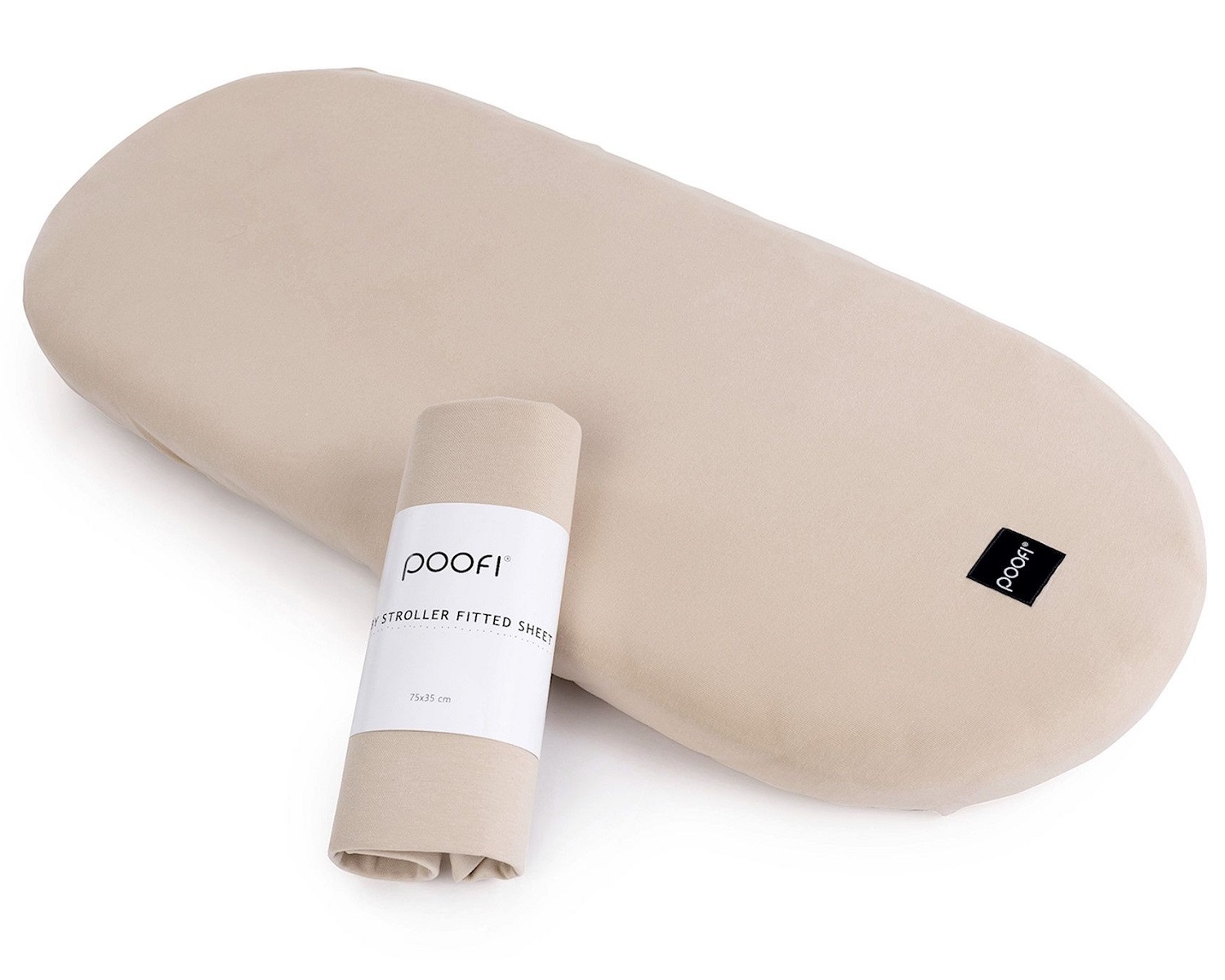 POOFI PRZEŚCIERADŁO Z GUMKĄ DO WÓZKA GONDOLI NUGAT