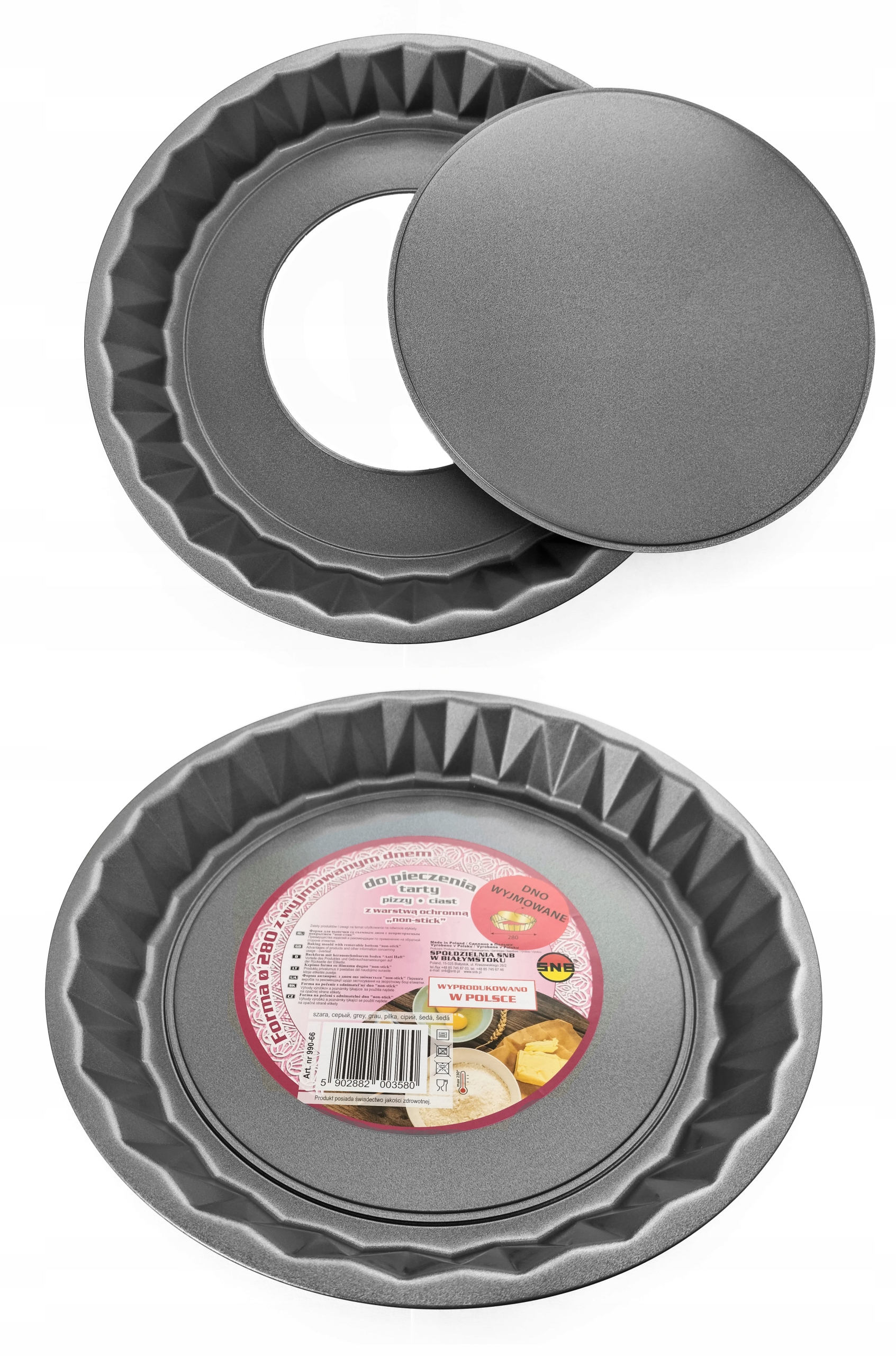 

Forma Do Pieczenia Tarty Z Wyjmowanym Dnem 28CM Ns