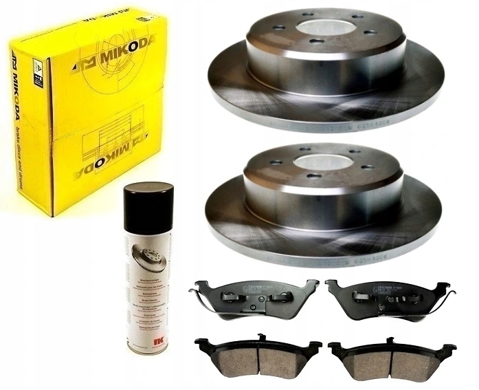 Диски колодки DODGE CARAVAN / GRAND 1996-2008 задній