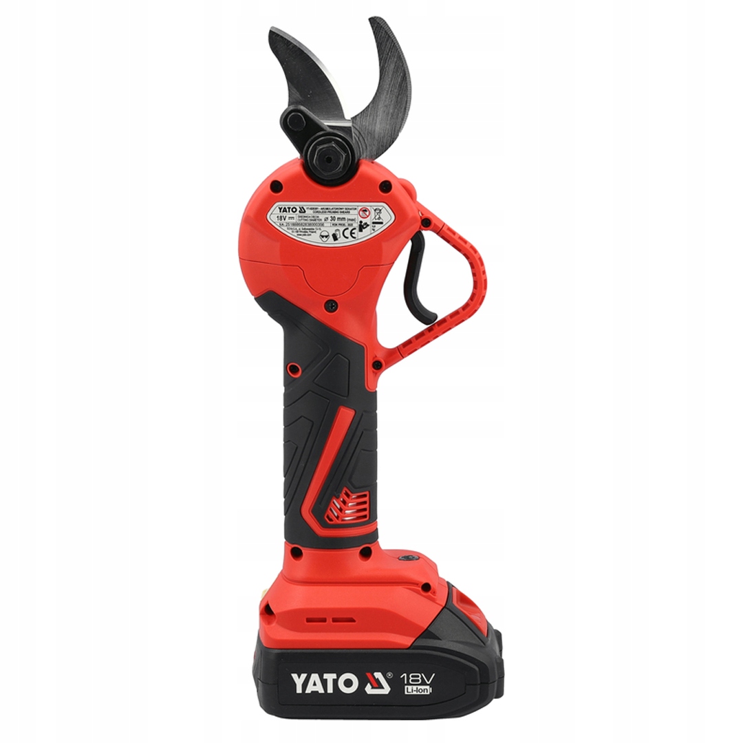 Zahradní nůžky Yato YT-828380 18V 2Ah 30 mm Bl LCD soft grip nabíječka