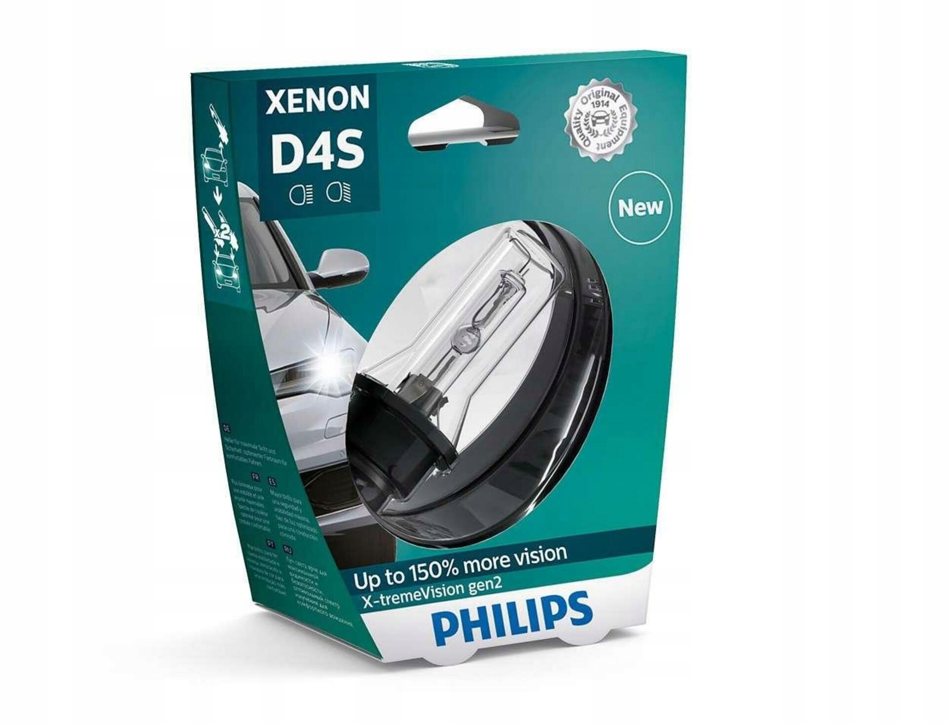 Philips Xenon X-tremeVision D4S 1 ks blister