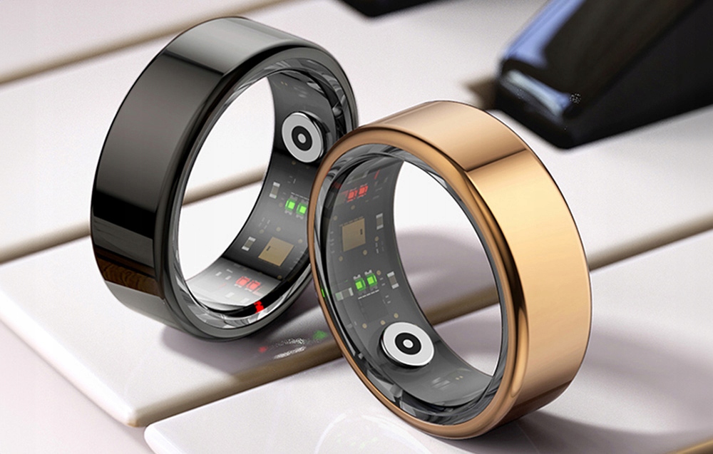 SMARTRING COLMI R02 20.3MM SMART RING ROZ. 11 IP68 MONITOR SNU ZŁOTY Elementy zestawu inny