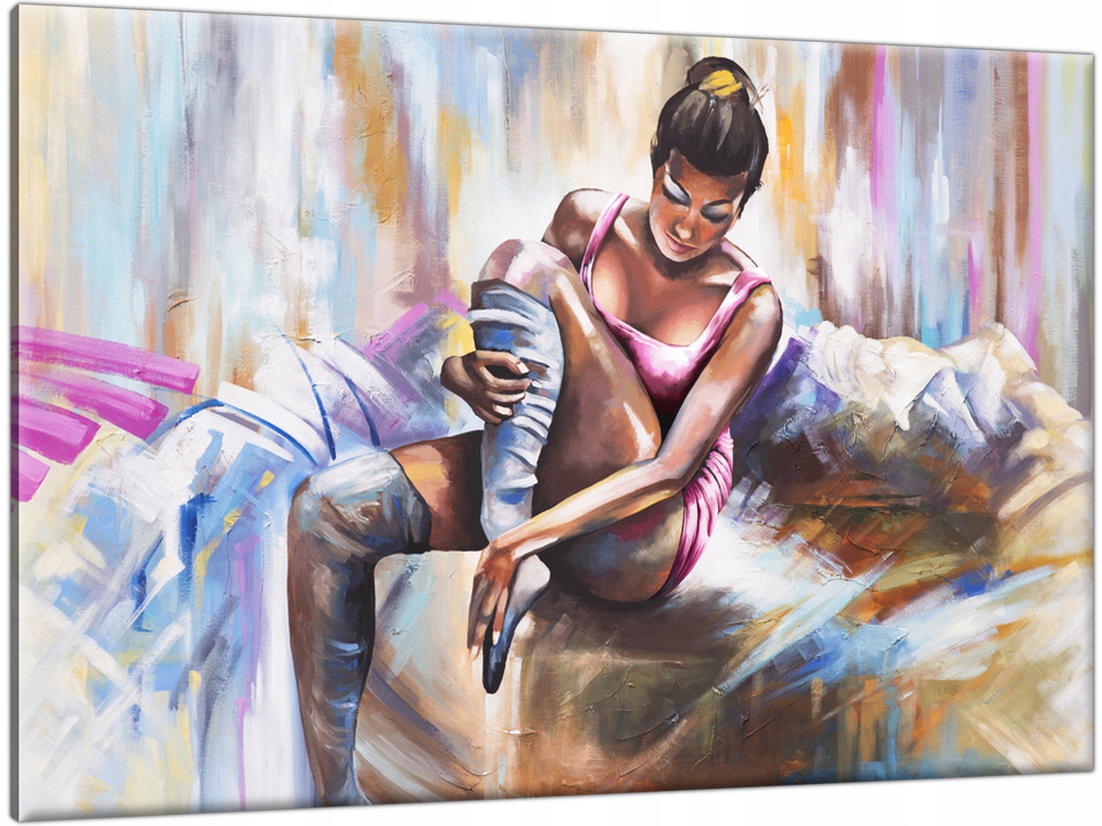 

Obraz Tancerka Nowoczesny 120x80c Abstrakcja