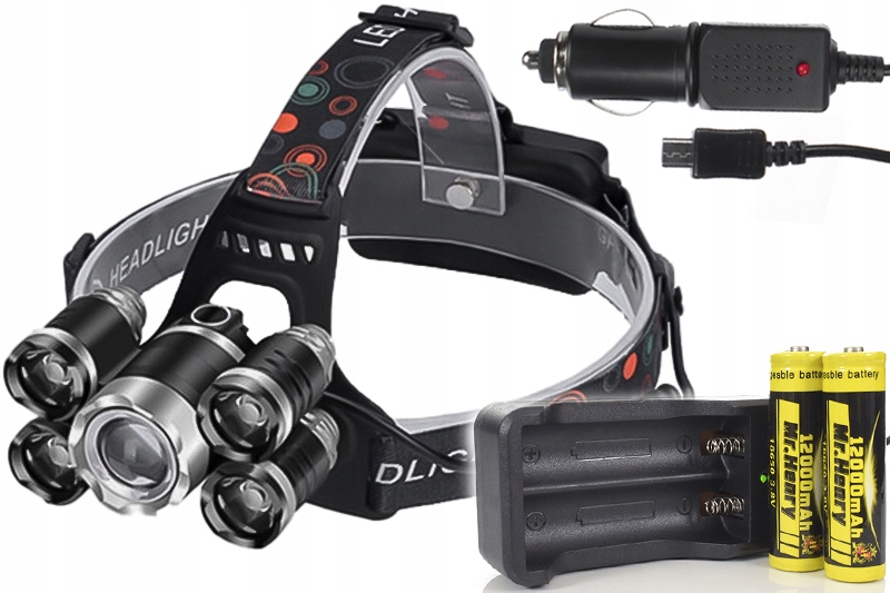 LATARKA CZOŁOWA NA KASK BUDOWĘ WARSZTAT ŁADOWARKA Marka Decorya