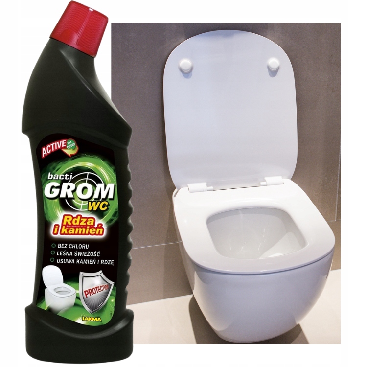 

Żel do Wc BactiGROM Active 750ml Kamień I Rdza