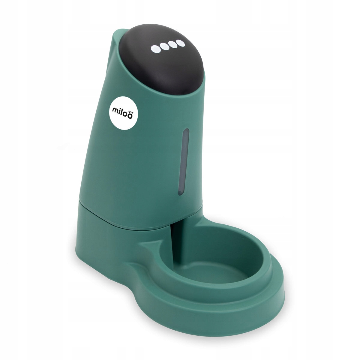 Levně Dávkovač Pro Psa Kočku PetPortion Gravitační napáječka bez proudu Matný