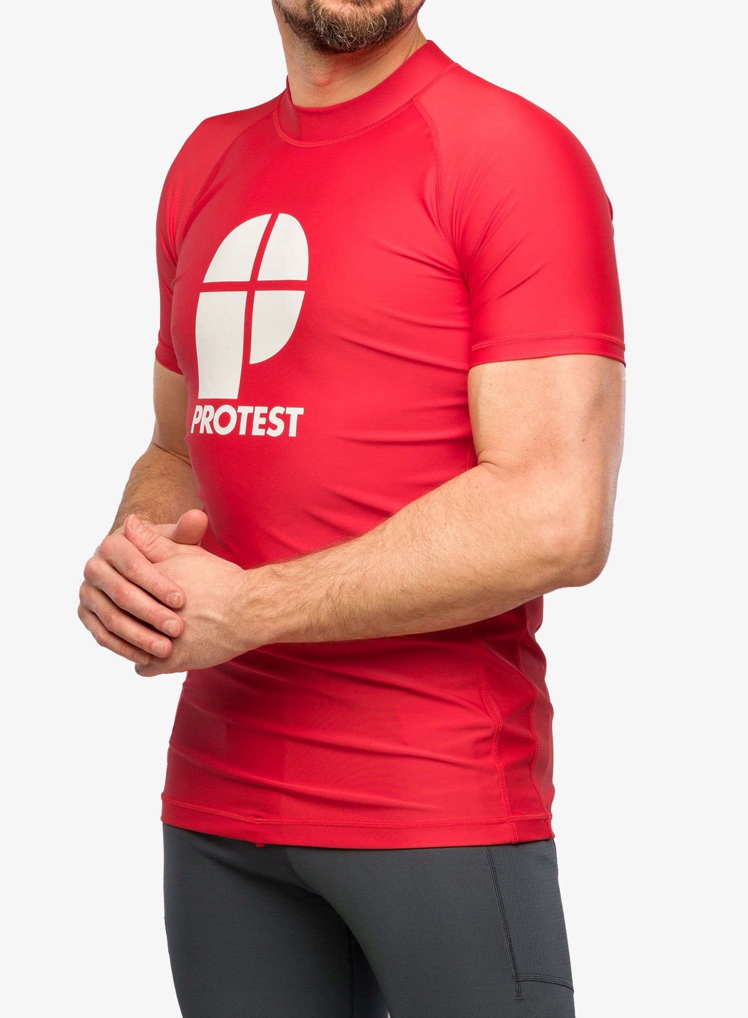 Tričko s potiskem Protest Prtcater Lycra Tomato L