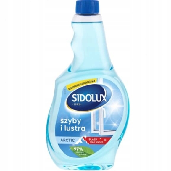 

Sidolux Crystal płyn do szyb Arctic, zapas 500ml