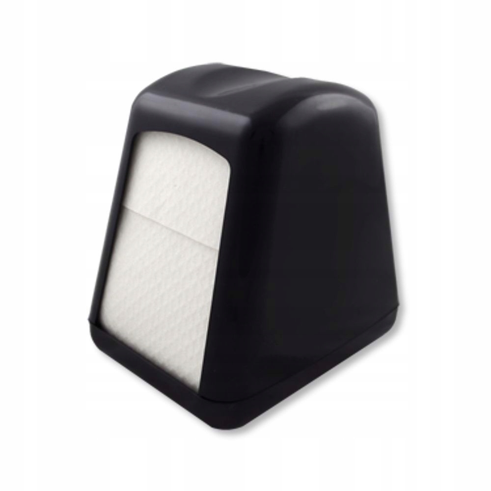 Dozownik do serwetek 17x17cm czarny Clarina