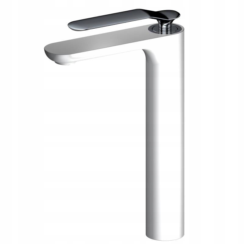 Vysoká stojánková umyvadlová baterie Vento bílá Gamma