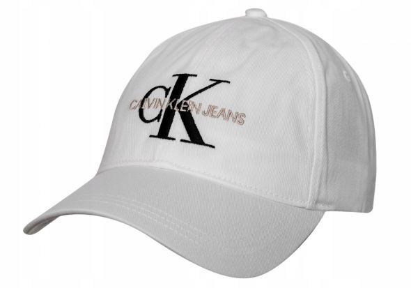 

Calvin Klein Czapka Z Daszkiem Ckj Monogram White