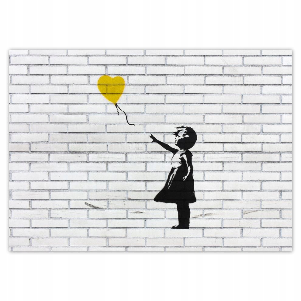 

Plakat 70x50 Banksy Balonik Dziewczyna