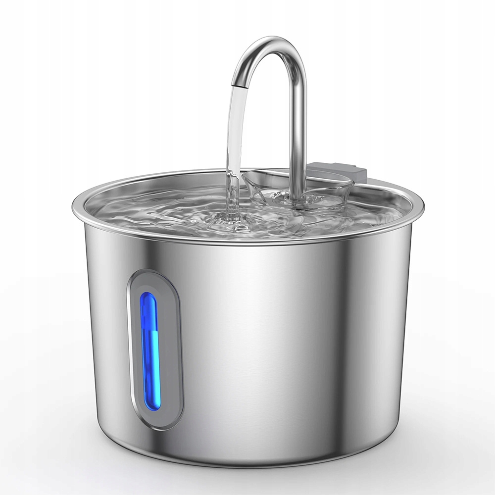 Levně 2,2l Automatická fontána pro domácí mazlíčky, dávkovač vody, miska pro psy a kočky, tichý filtr