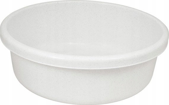 Duża Okrągła Miska z Tworzywa 18L Granit Curver