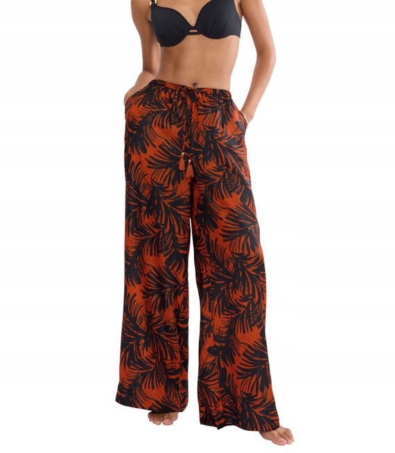 Saténové dámské kalhoty Triumph Summer Satin Trousers 40