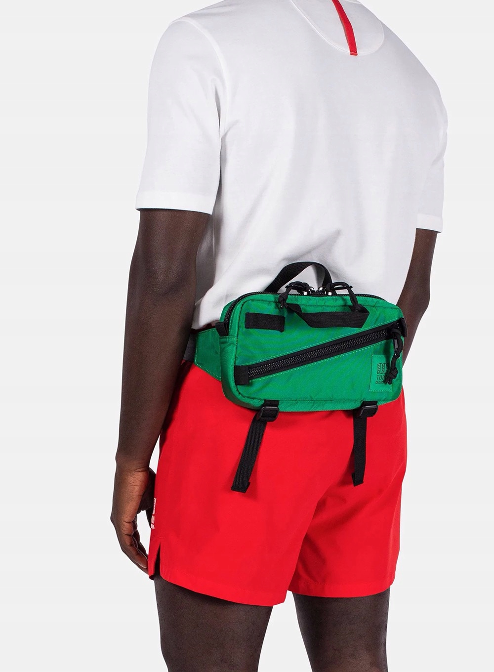 Torba biodrowa Topo Designs Mini Quick Pack - bone white / beetle