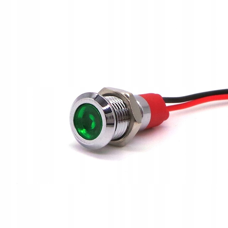 

Kontrolka lampka kontrolna Led 12V kolor Zielony