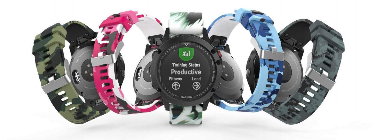 Silikonowy Pasek do Garmin FENIX 7 Materiał paska guma