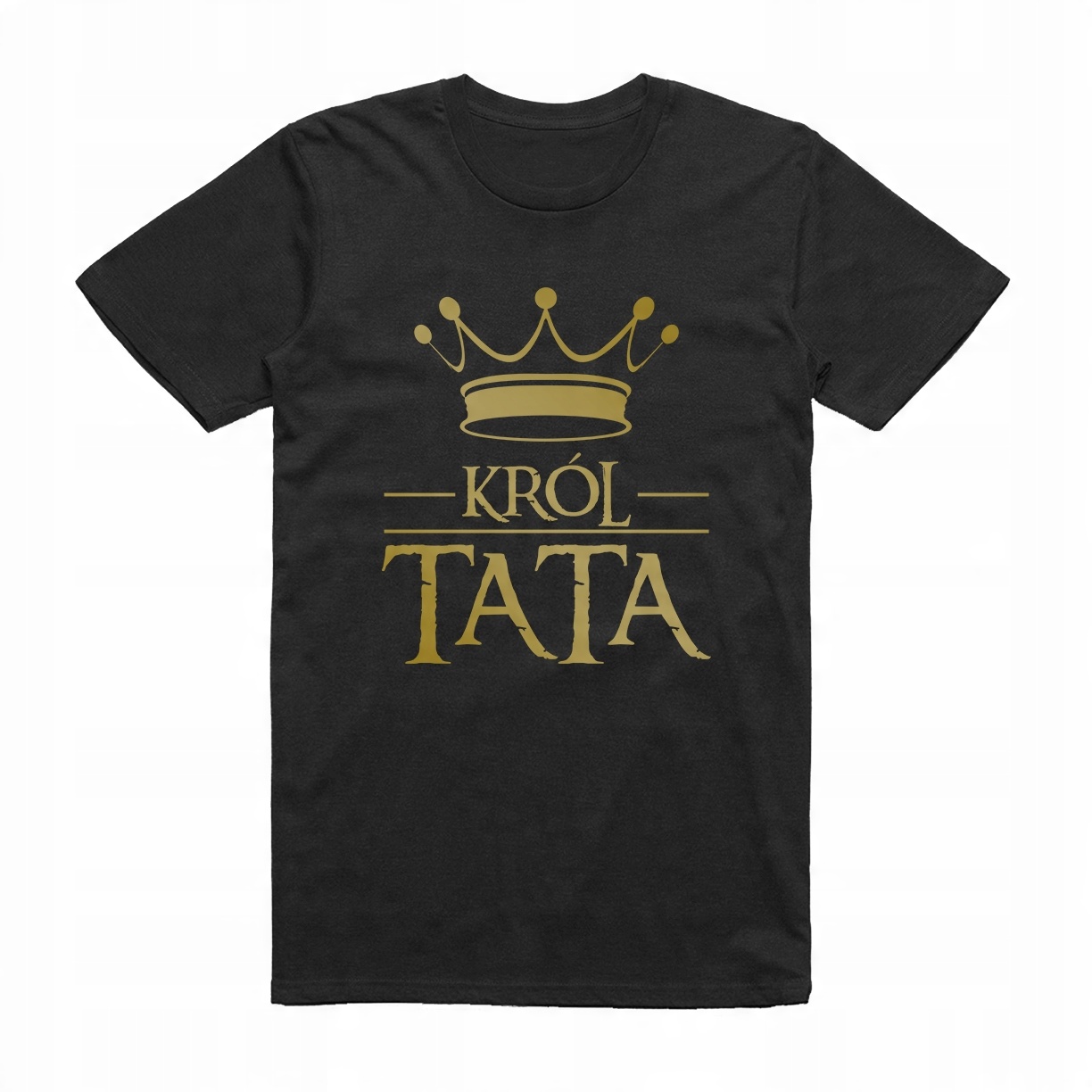 

L - Koszulka T-shirt Tata Król Dla Taty Ojca Dzień