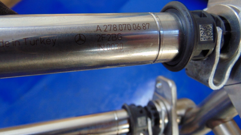 Rampe injection A2780700687 2.0CGI MERCEDES CLA 250 GLA W205