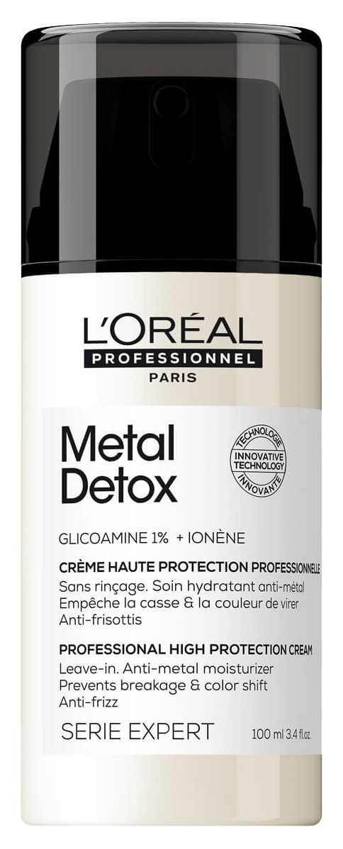 L’Oréal Professionnel Metal Detox krém na vlasy proti krepatění 100 ml