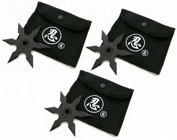 

Gwiazdka Nóż Shuriken Noże Do Rzucania 3szt N426