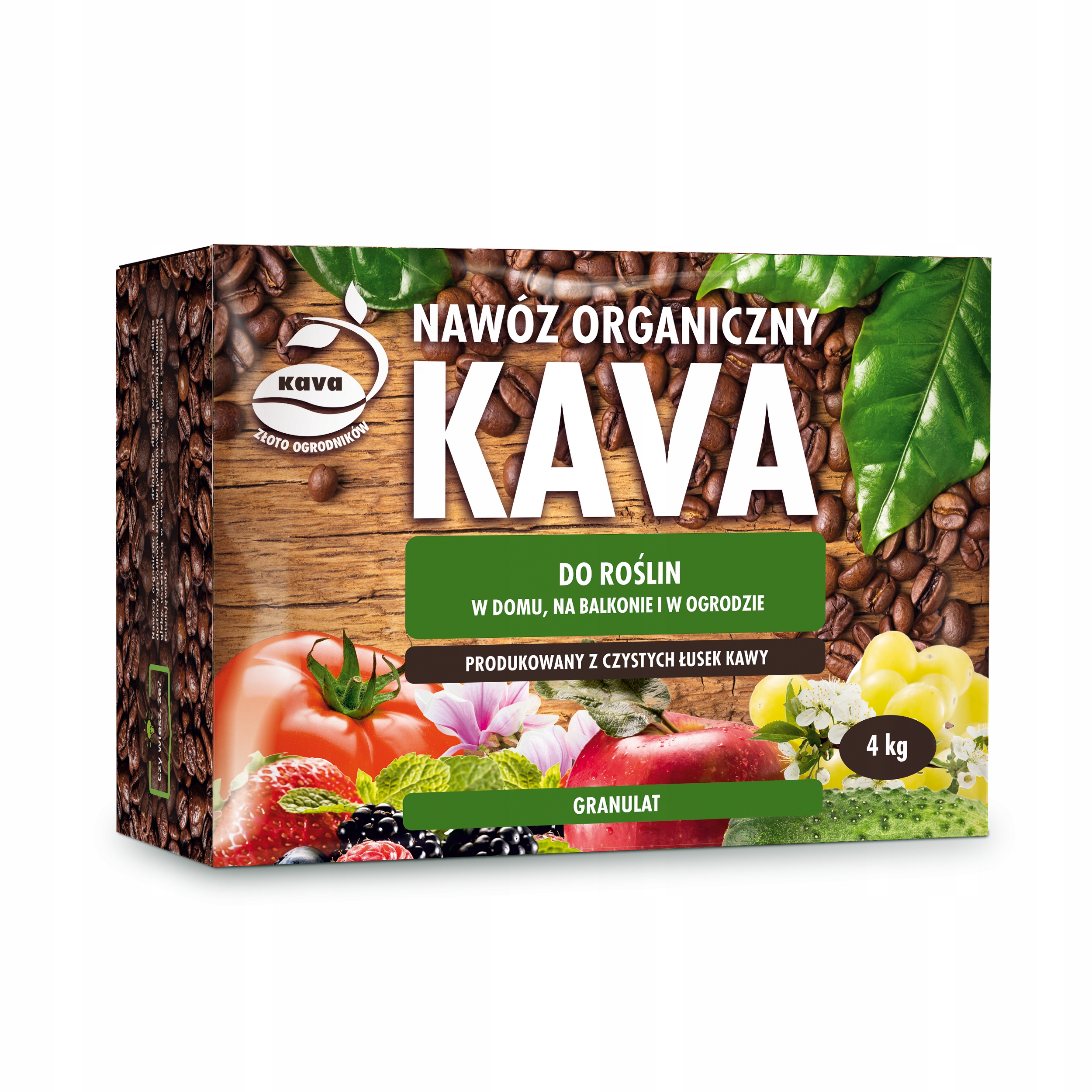 

Nawóz naturalny Kava Kawa z kawy 4 kg