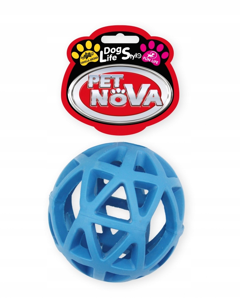 

Pet Nova Piłka ażurowa 9cm kolor niebieski
