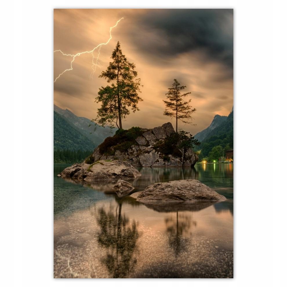 

Plakat 62x93 Górskie piękno Pejzaż