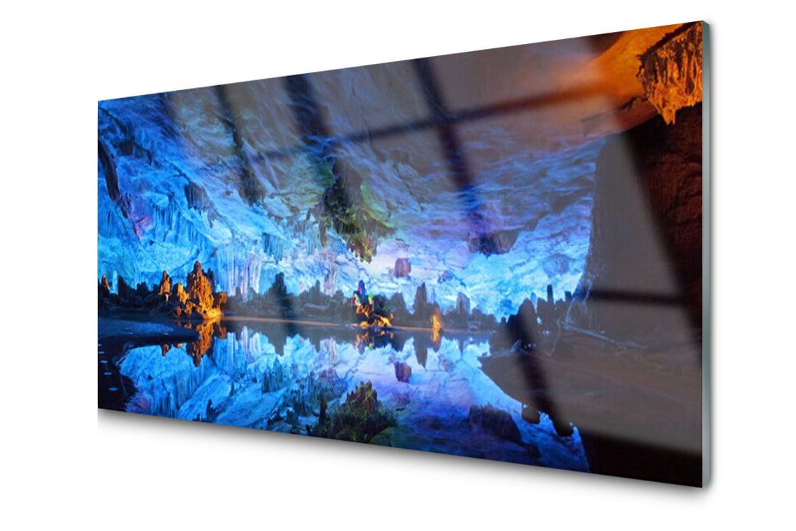 

Panel szklany Płytka Jaskinia Lodowiec 100x50